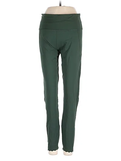 Pre-owned Varley Active Pants In Green