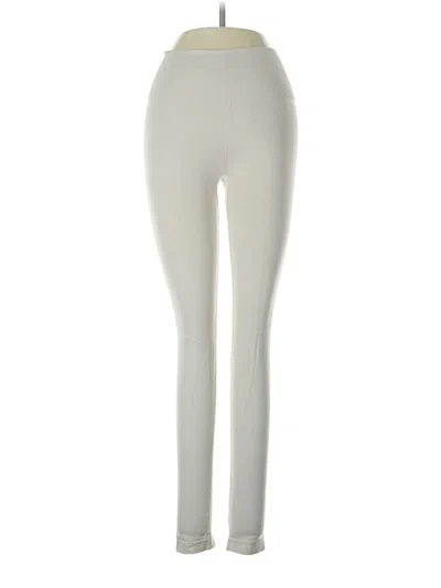 Pre-owned Varley Active Pants In Ivory