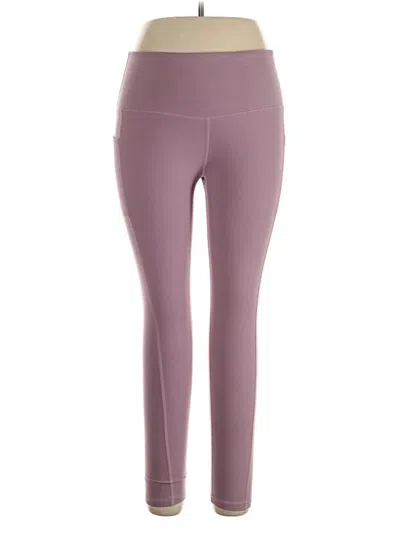 Pre-owned Varley Active Pants In Purple