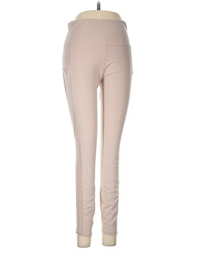 Pre-owned Varley Active Pants In Tan