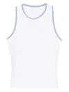 Varley Agneta Performance Tank Top In White