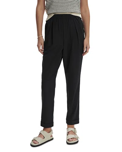 Varley Alana Slim Tapered Cuff Pants In Black