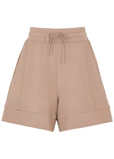 Varley Alder Stretch-jersey Shorts In Mauve