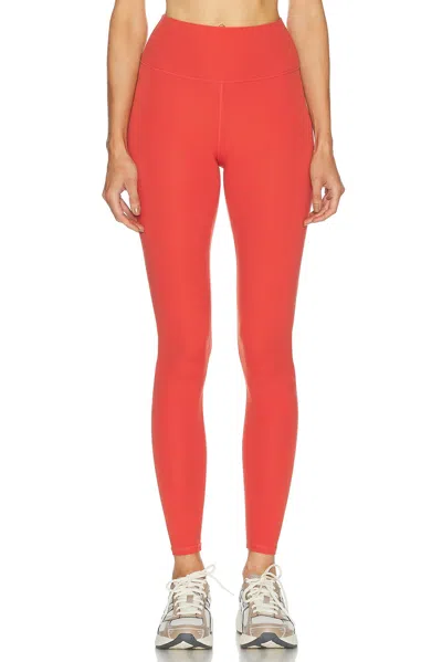 Varley Always 28 High Rise Legging In Red