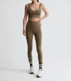 Varley Always Super High Legging 25" In Dusty Green In Green