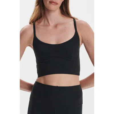 Varley Always Surrey Longline Sports Bra In Black