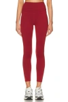 Varley Always Warm Base Layer 25 Legging In Red