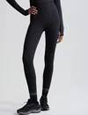 Varley Always Warm Super High Waist Base Layer Leggings In Black