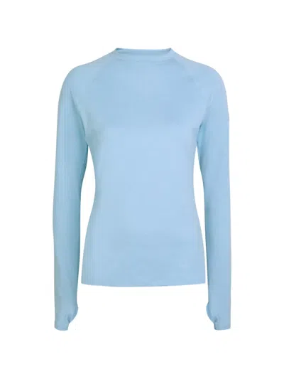 Varley Always Warm Crew-neck Sweatshirt In Blue
