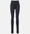 Varley Always Warm Jersey Stirrup Leggings In Black