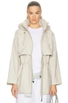 Varley Alyssa Rain Jacket In Neutral