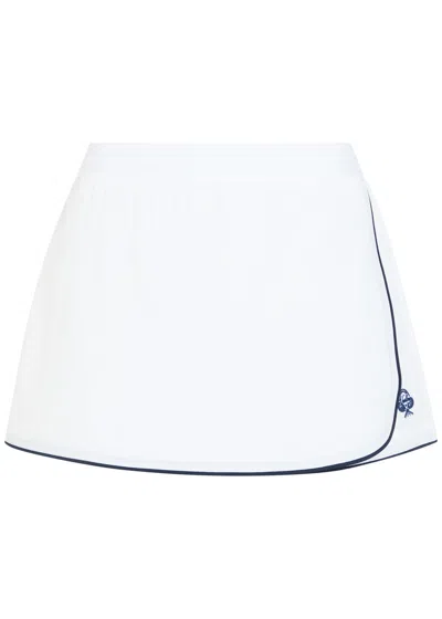 Varley Anaya 13.5 Stretch-woven Skort In White