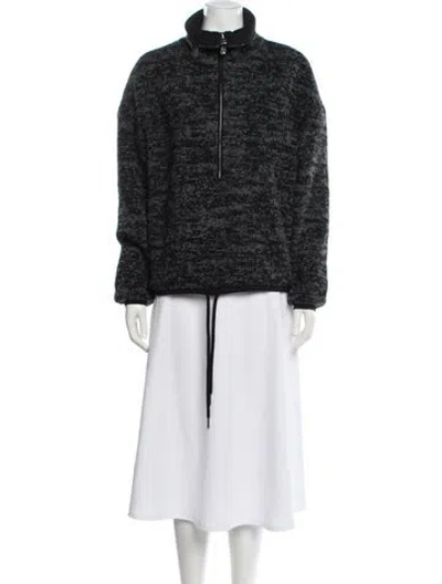 Pre-owned Varley Animal Print Faux Fur Jacket In Multi