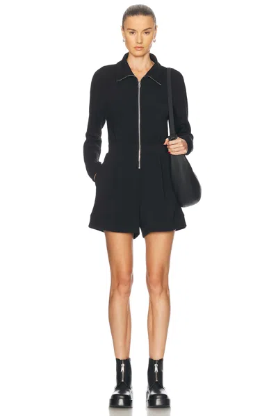 Varley Annika Playsuit In Black