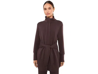 Varley Anset Jacket Women's Clothing Coffee Bean: Xs, Polyester/viscose/elastane In Brown