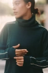 Varley Ariana Turtleneck Sweater In Green