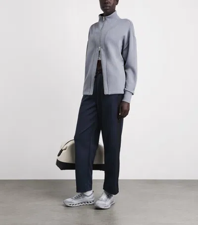 Varley Arlene Zip-up Sweatshirt In Gray