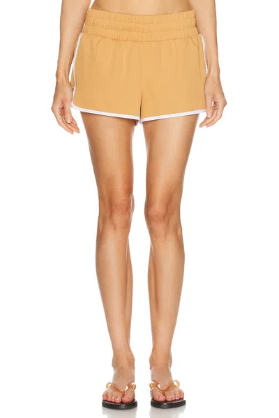 Varley Arlington Running 2 Short In Brown