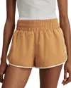 Varley Arlington Running Shorts In Brown