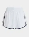 Varley Arlington Running Shorts In White