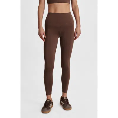 Varley Assure High Waist Leggings In Brown