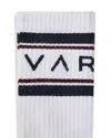 Varley Astley Active Sock In White/blue