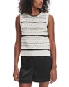 Varley Womens Egret Athena Pointelle Knitted Vest