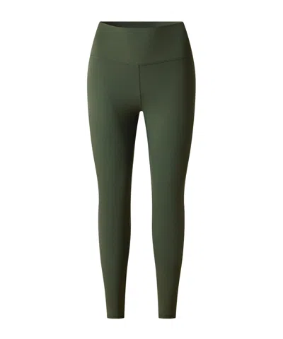 Varley Athletic Compression Leggings In Green