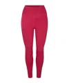 Varley Athletic Compression Leggings In Red