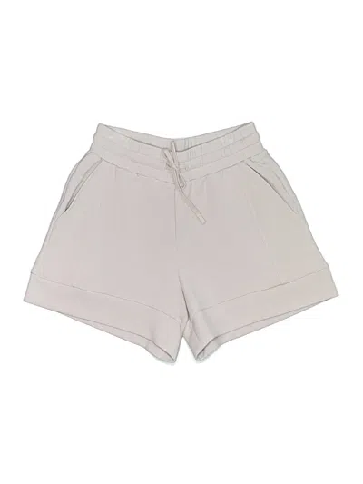 Pre-owned Varley Athletic Shorts In Ivory