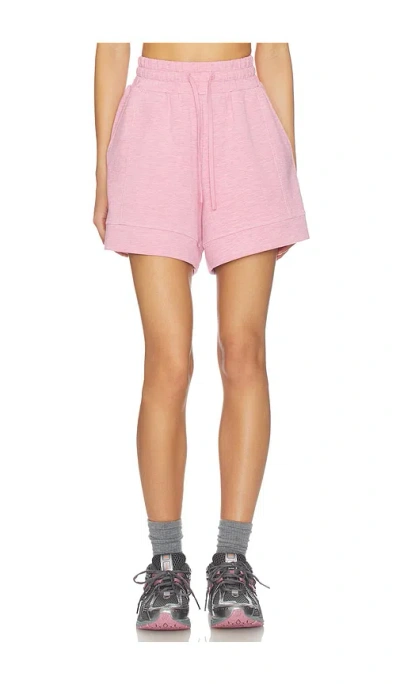 Varley Atrium High Rise Short In Purple
