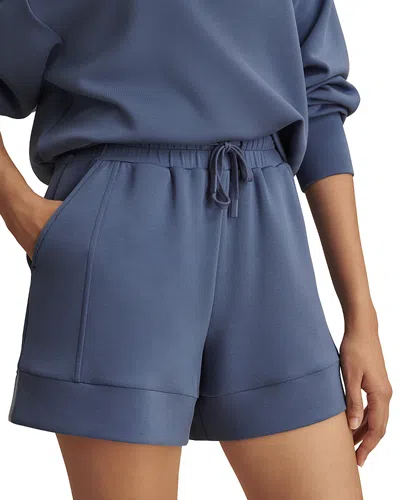 Varley Atrium High Rise Shorts In Blue