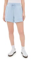 Varley Atrium Drawstring Shorts In Cashmere Blue