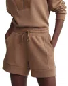 Varley Atrium High Waist Shorts In Golden Bronze