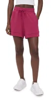 Varley Atrium High Rise Shorts Rich Raspberry