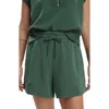 Varley Atrium High Waist Shorts In Green