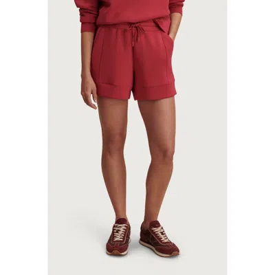 Varley Atrium High Waist Shorts In Red