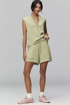 Varley Atrium High-rise Shorts In Green