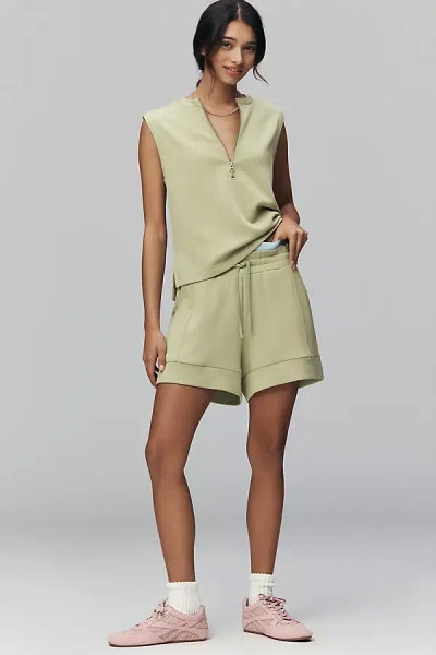 Varley Atrium High-rise Shorts In Green