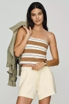 Varley Atrium High-rise Shorts In Yellow