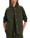 Varley Audrea Reversible Gilet Vest In Green