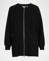 Varley August Oversized Longline Jacket In Black