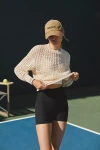 Varley Kershaw Crewneck Sweater In Beige