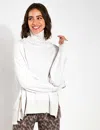 Varley Barker High-neck Sweat In White