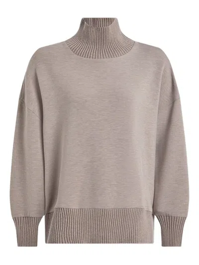 Varley Barker High-neck Sweater In Gray