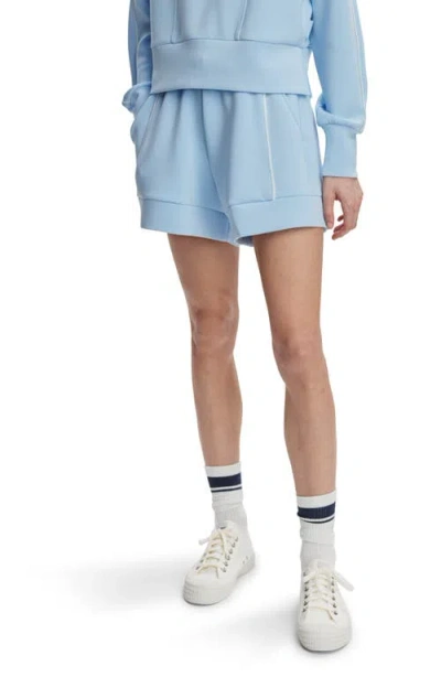 Varley Barnes Drawstring Shorts In Airy Blue