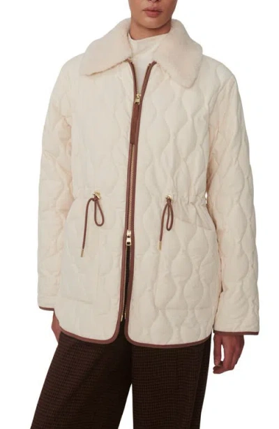 Varley Bartley Quilted Jacket In Neutral
