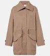 Varley Beckton Utility Jacket In Brown