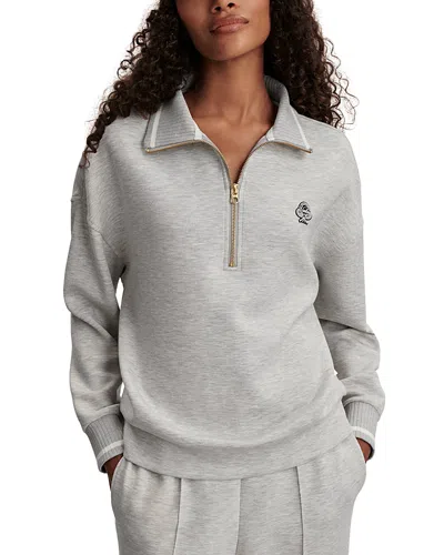 Varley Bertie Half-zip Sweatshirt In Neutral