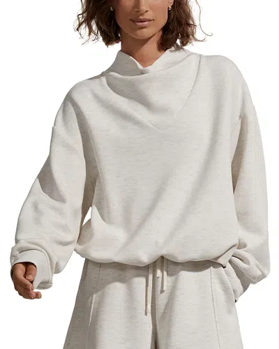 Varley Betsy Sweatshirt In Ivory Marl